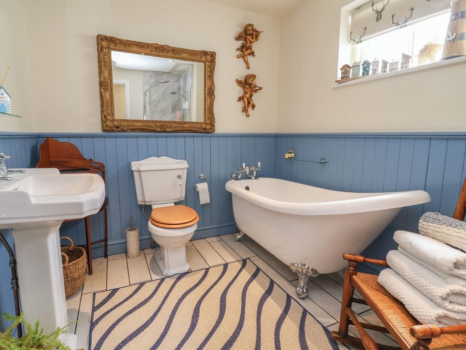 Upstairs at the White Lion Cottage in Llanasa