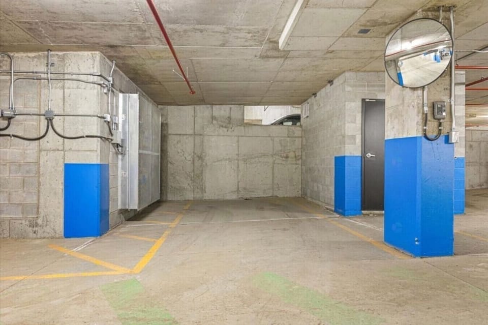 Indoor parking space available on-site