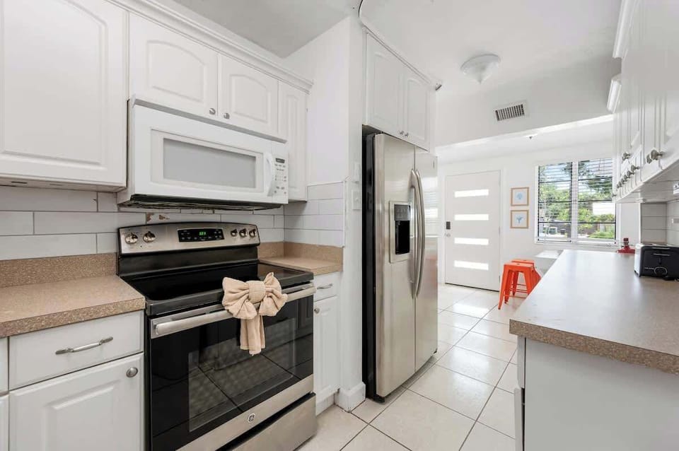 Fully equipped kitchen with everything needed for your stay