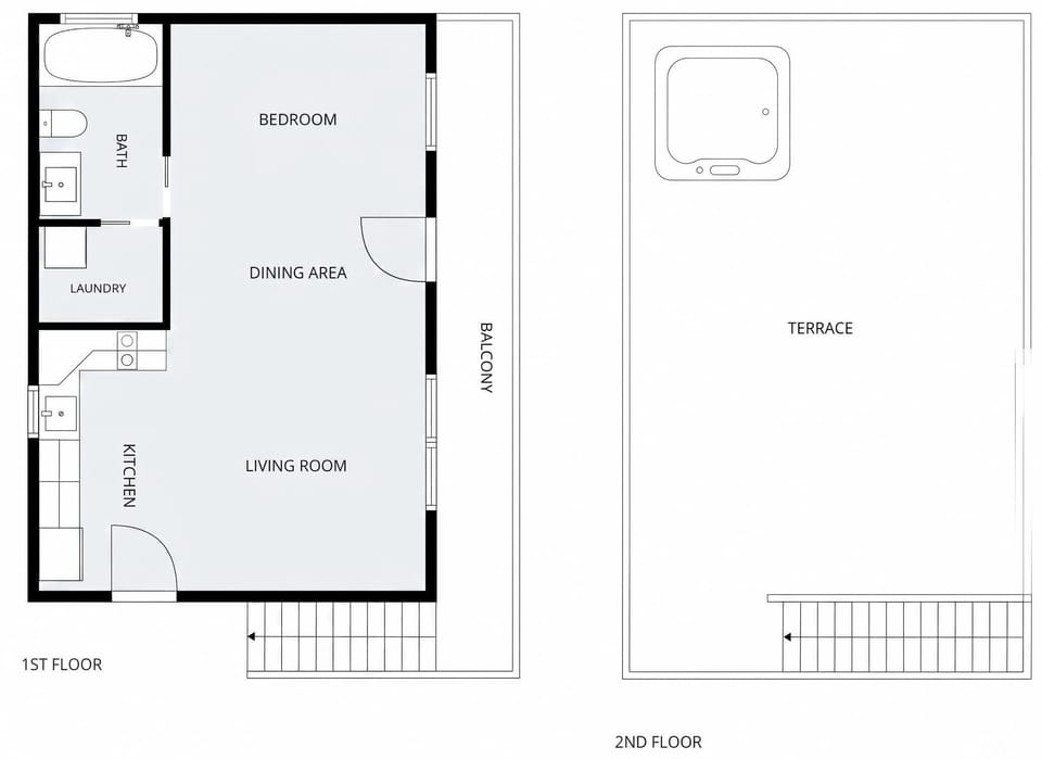 Studio, 1 King Bed with Sofa bed, City View (Loft Haven) | Floor plan