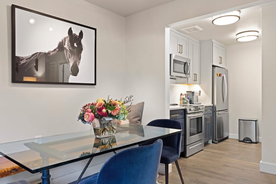 Dining Area and Kitchen