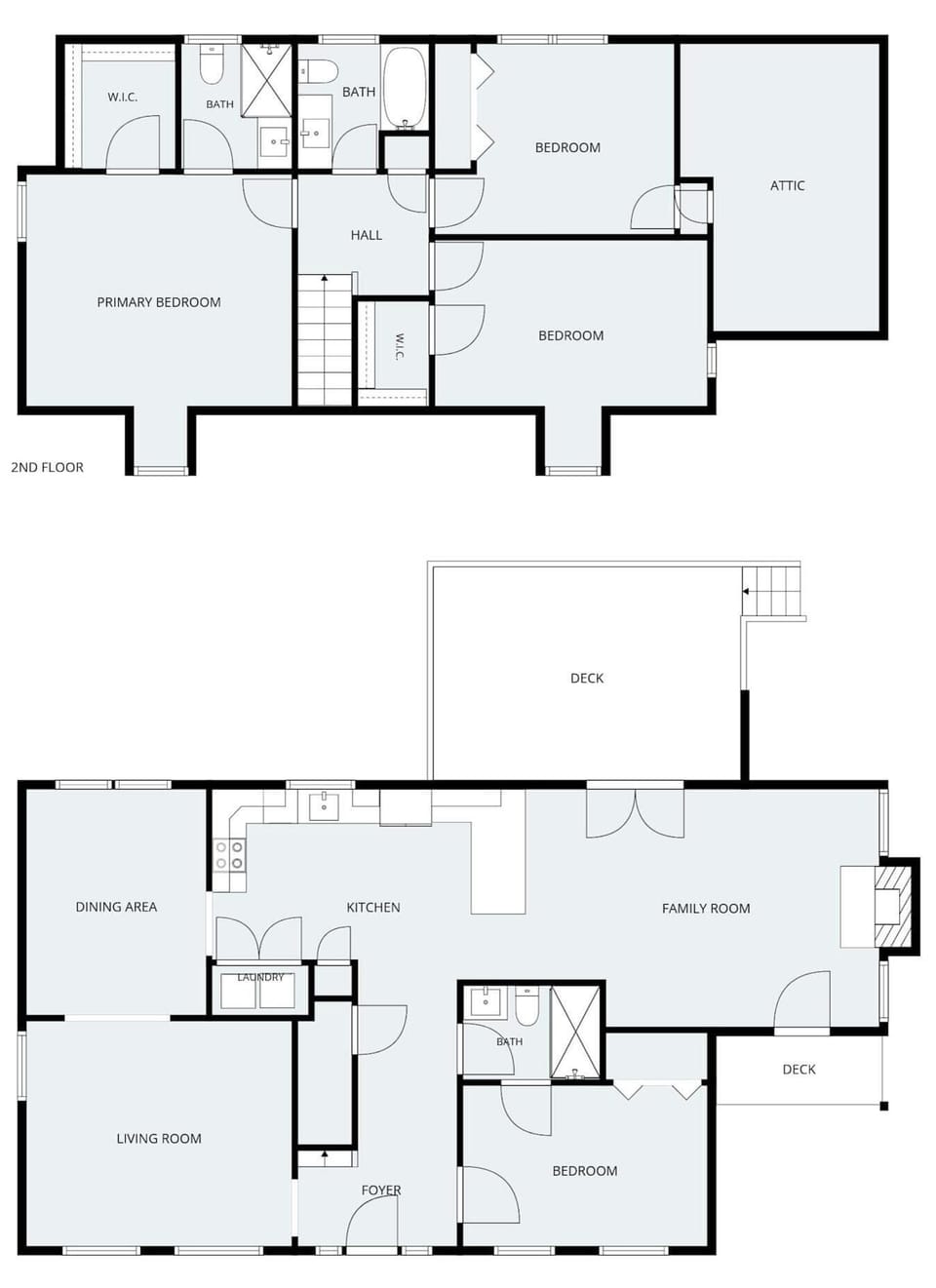 House, Multiple Beds, Garden View (Cape Cod) | Floor plan