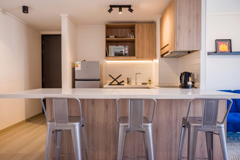 Apartment, Balcony | Private kitchen