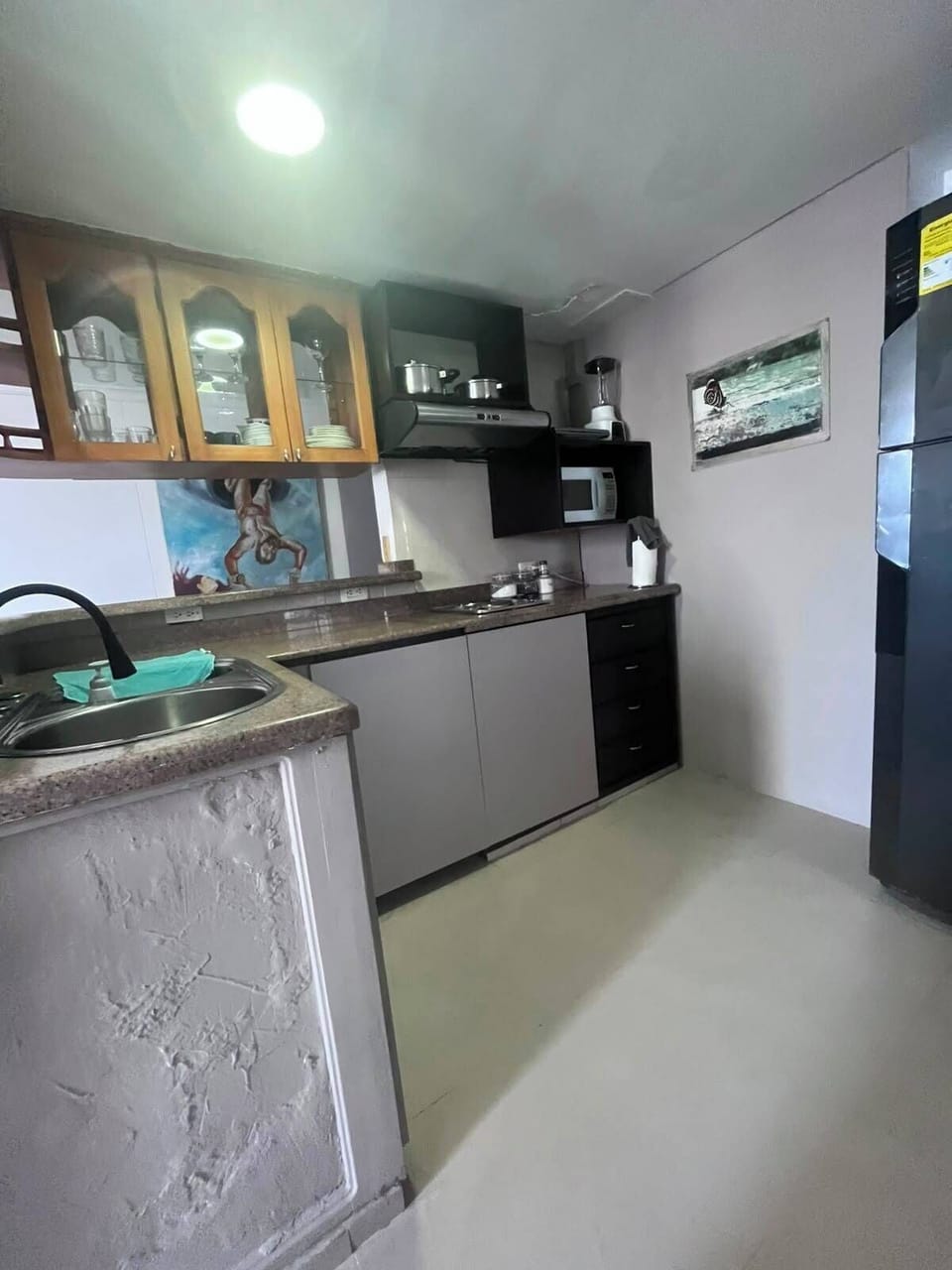Basic Condo, Balcony, Ocean View | Private kitchen