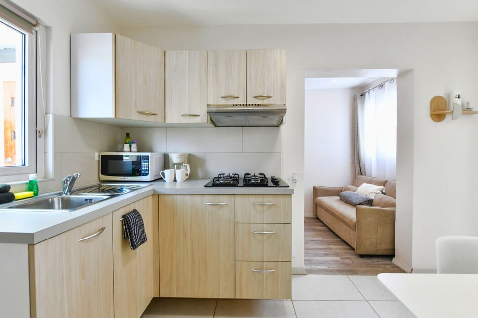 Fully equipped kitchen with everything you need