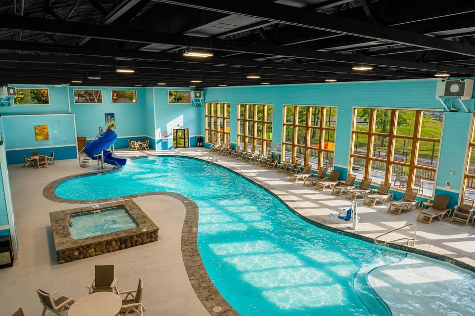 Indoor Pool with Waterslide