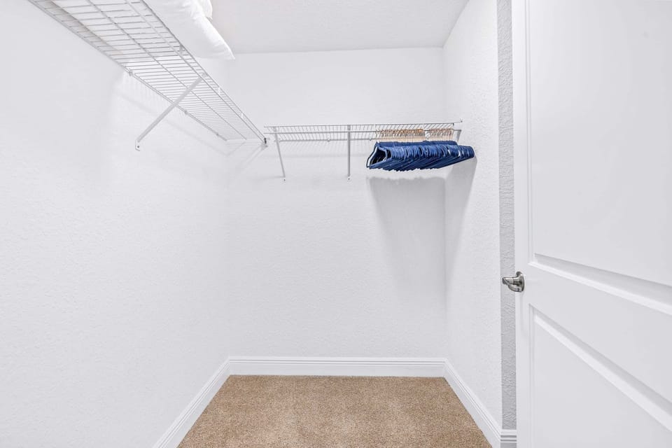 Plenty of space to unpack and stay organized.