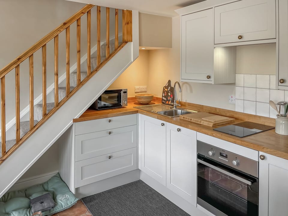 Open plan living space | The Cartshed - Aldmoor Farm Holidays, Malton