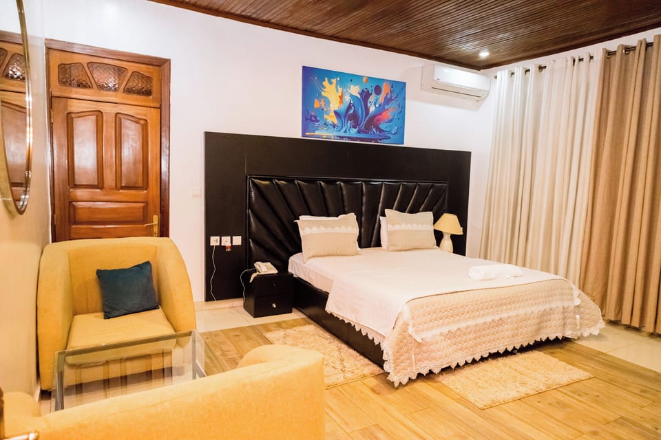 Superior Suite, Balcony, City View | Desk, laptop workspace, blackout drapes, iron/ironing board (on request)