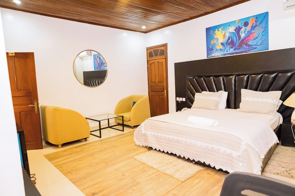 Superior Suite, Balcony, City View | Desk, laptop workspace, blackout drapes, iron/ironing board (on request)