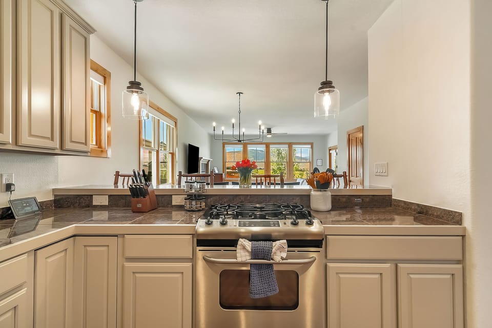 Step into a warm, sun-filled kitchen. Gather here to cook and create memories together.