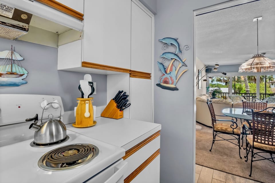 Open Living Area and Kitchen