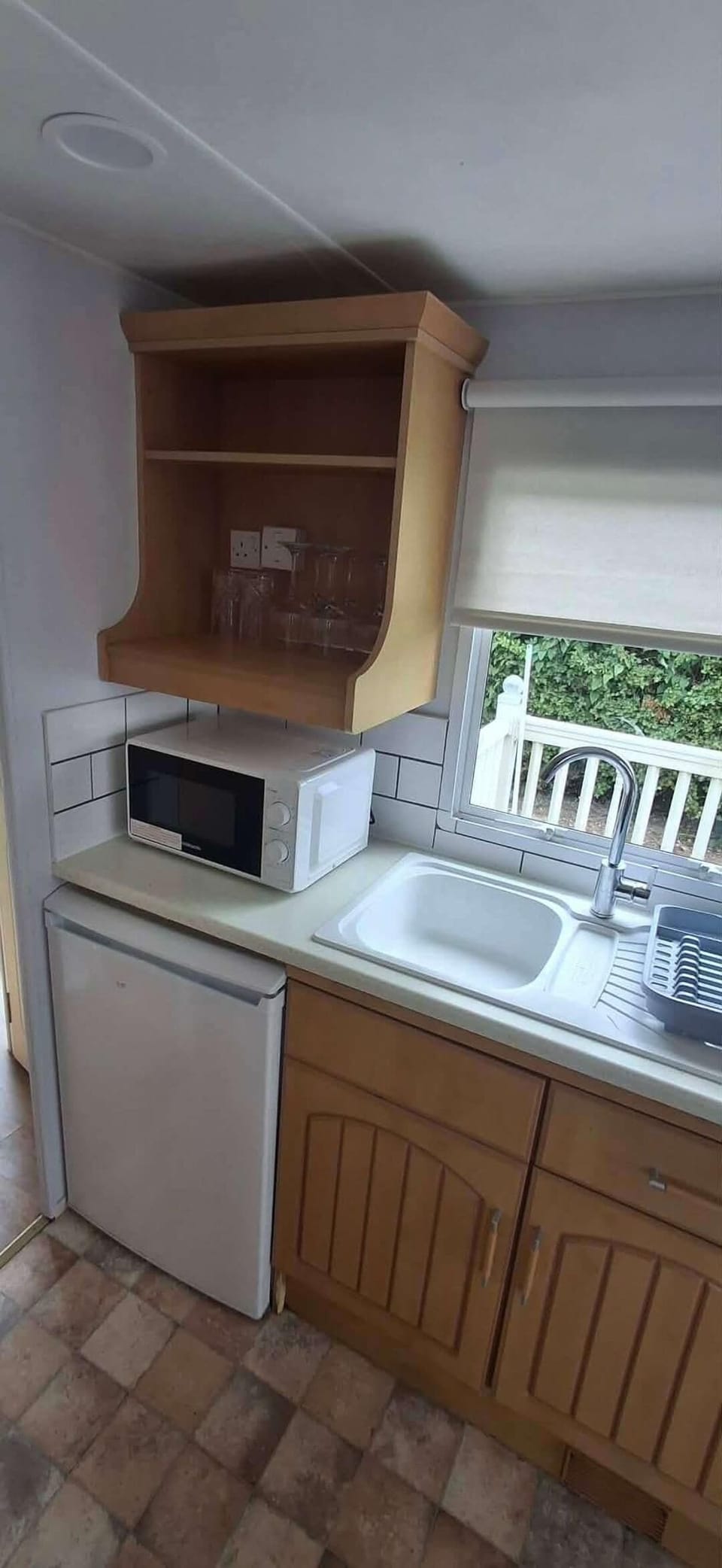 Microwave, oven, stovetop, electric kettle