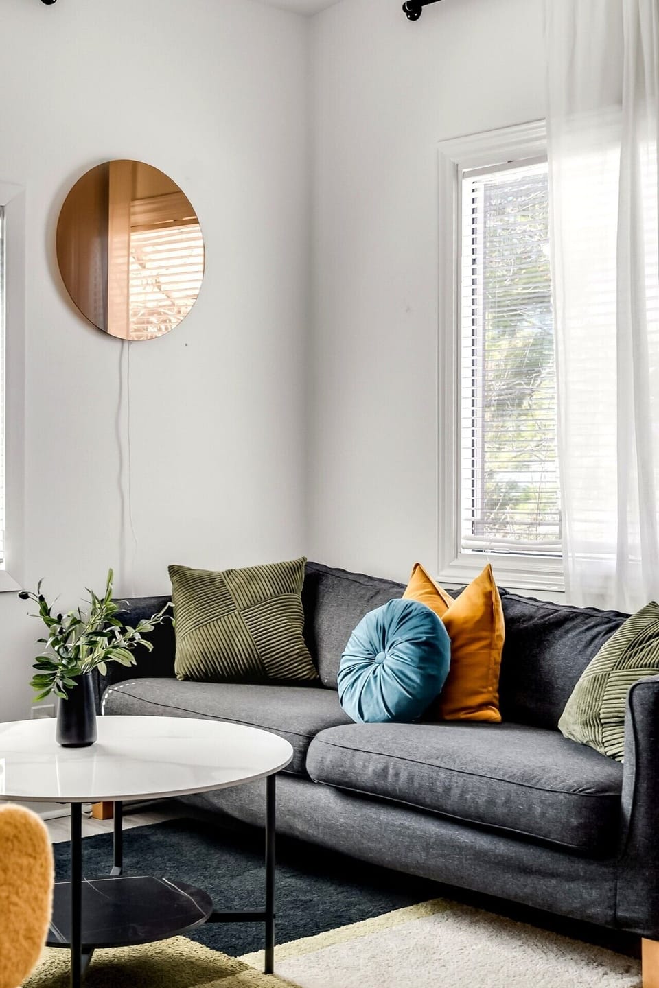 Relaxed lounge area