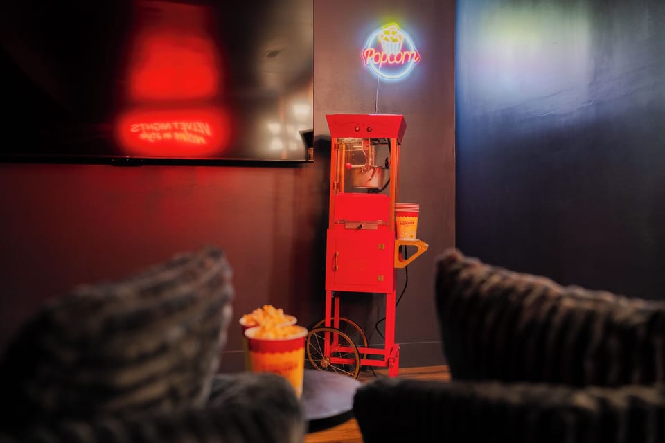 Your own private cinema experience - no tickets required.