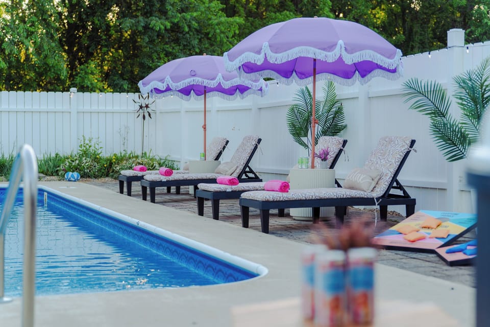 Cool off in the pool, soak up the sun, and relax in the heart of Hocking Hills.