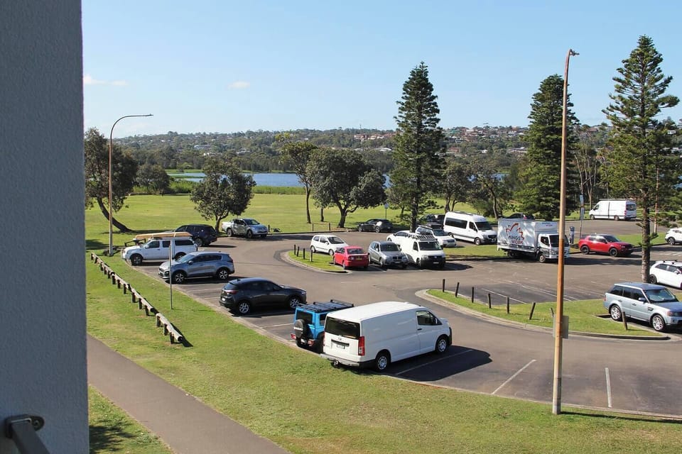 View across to the lagoon - walk to Long Reef Beach