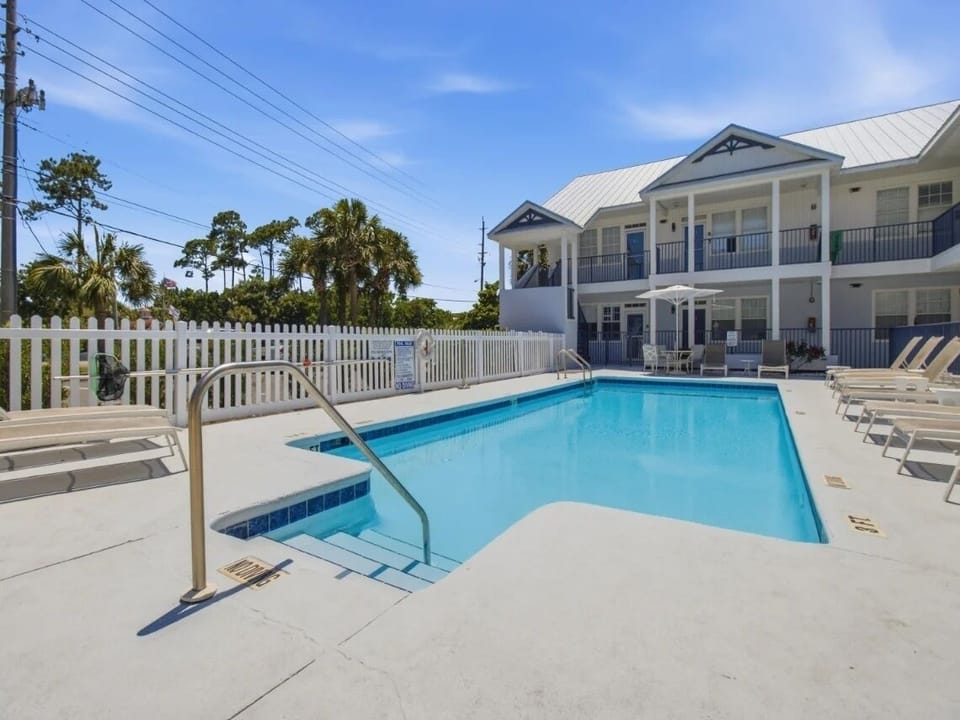 Community Pool Right Outside Your Door