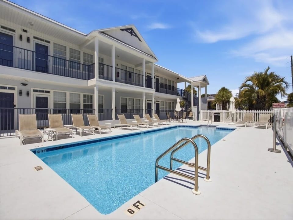 Community Pool Right Outside Your Door