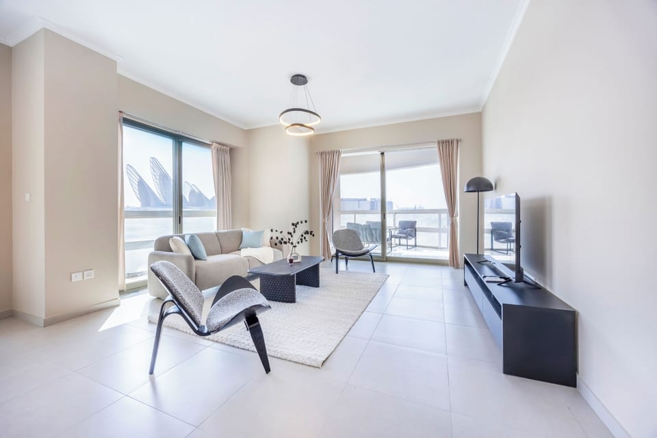 Apartment, Balcony | Living area