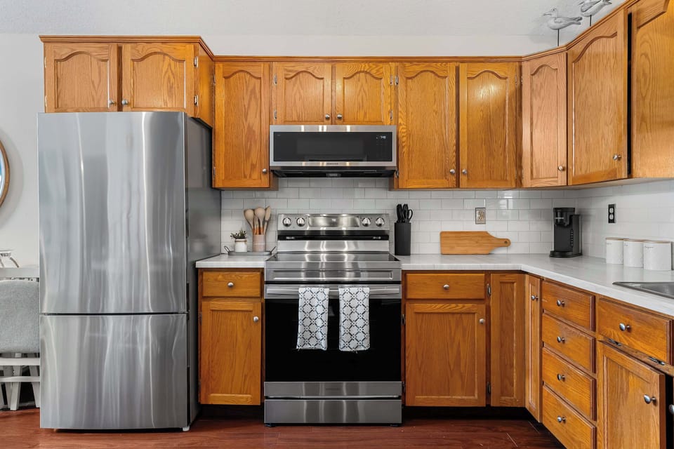 Fully equipped family kitchen