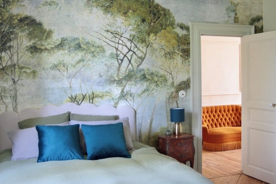 Deluxe Double Room, Garden View | Desk, laptop workspace, WiFi (free), individually decorated