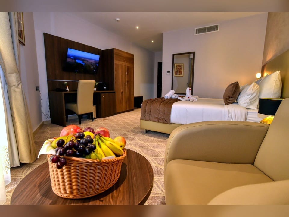 Double or Twin Room | Premium bedding, minibar, in-room safe, blackout drapes