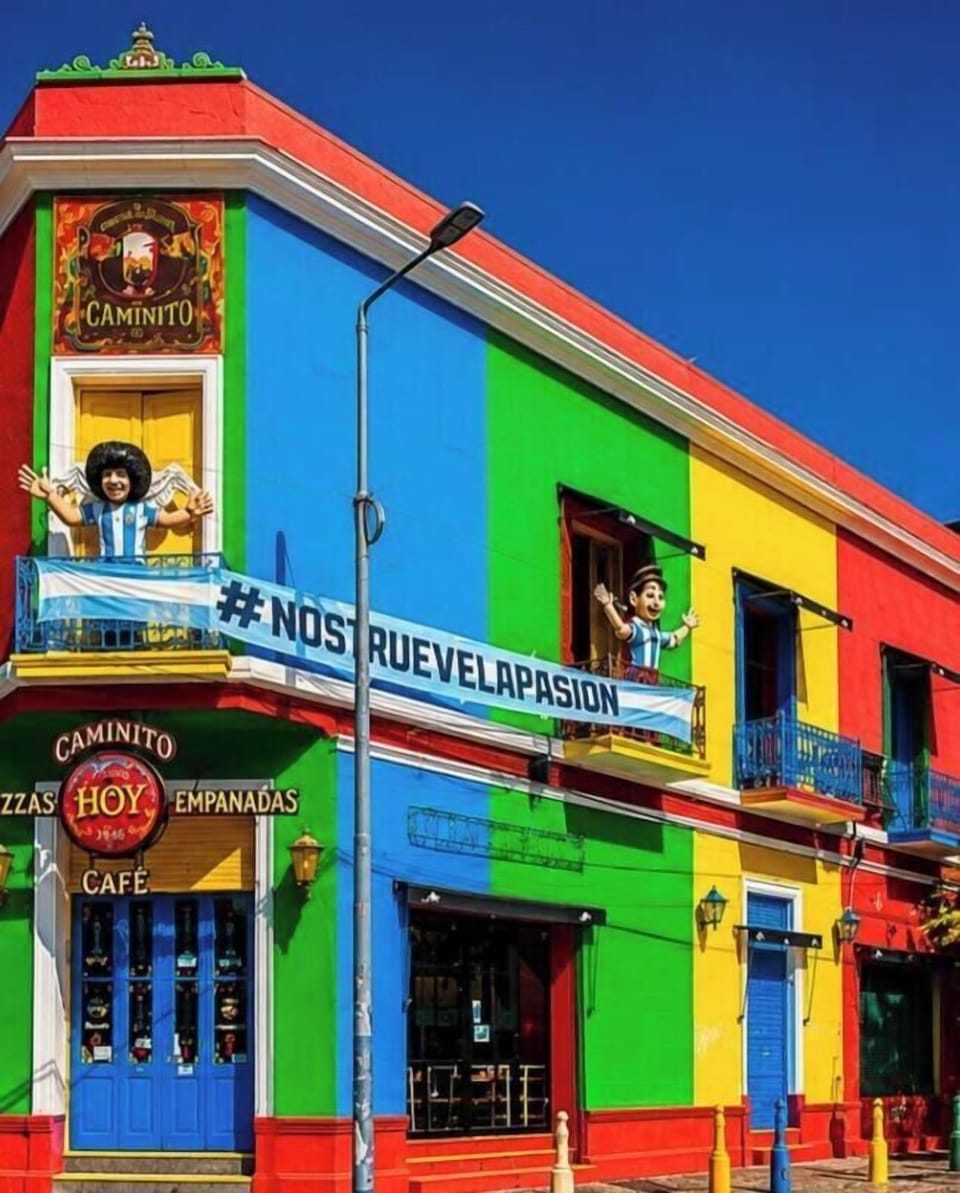 Discover the colorful streets of La Boca – Caminito, one of Buenos Aires` most vibrant neighborhoods, just a 10-minute drive from MADERUS.