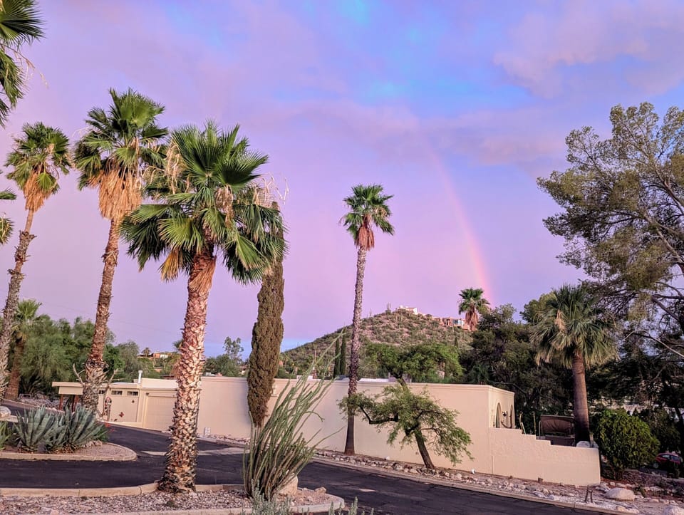 Beautiful views all around this complex. 