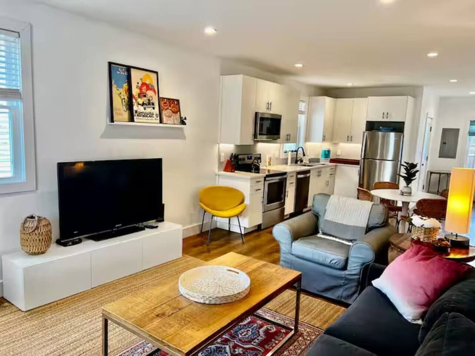 Unit A (downstairs) living room
