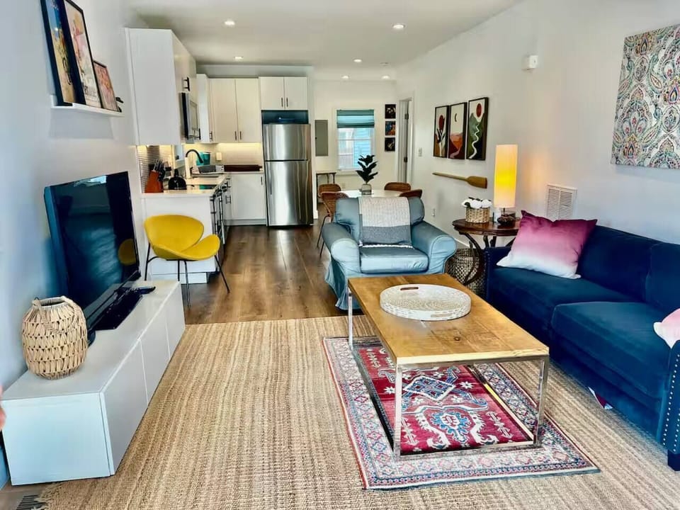 Unit A (downstairs) living room