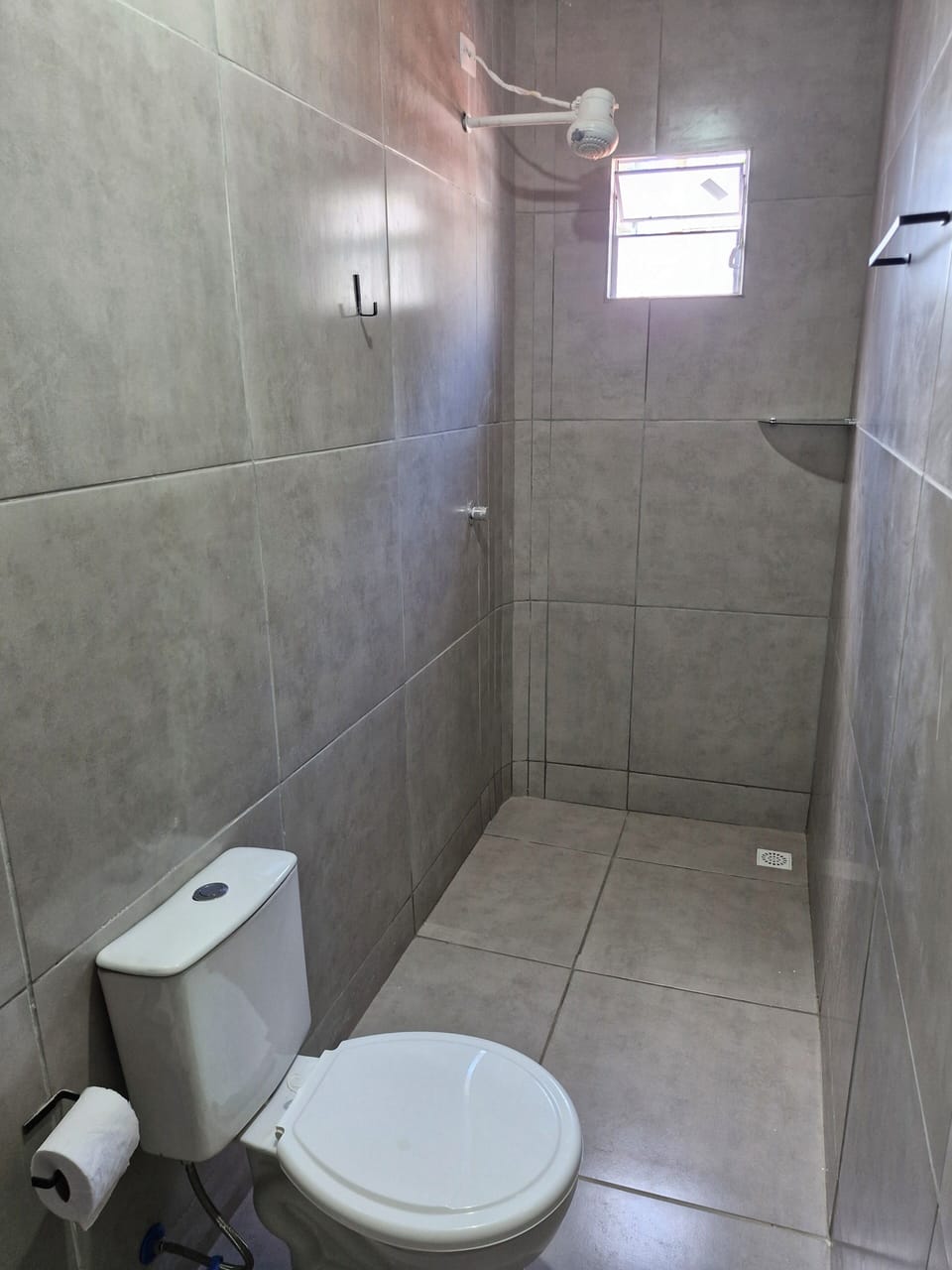 Quadruple Room | Bathroom | Shower, free toiletries, hair dryer (on request), towels