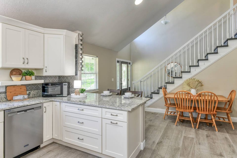 The newly updated and freshly decorated home provides the perfect place for making lasting memories with family and friends.