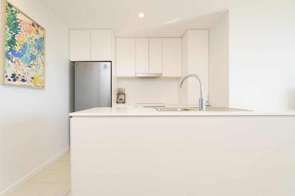 Bright, modern and functional, this kitchen is fully equipped to make your stay as convenient as possible.