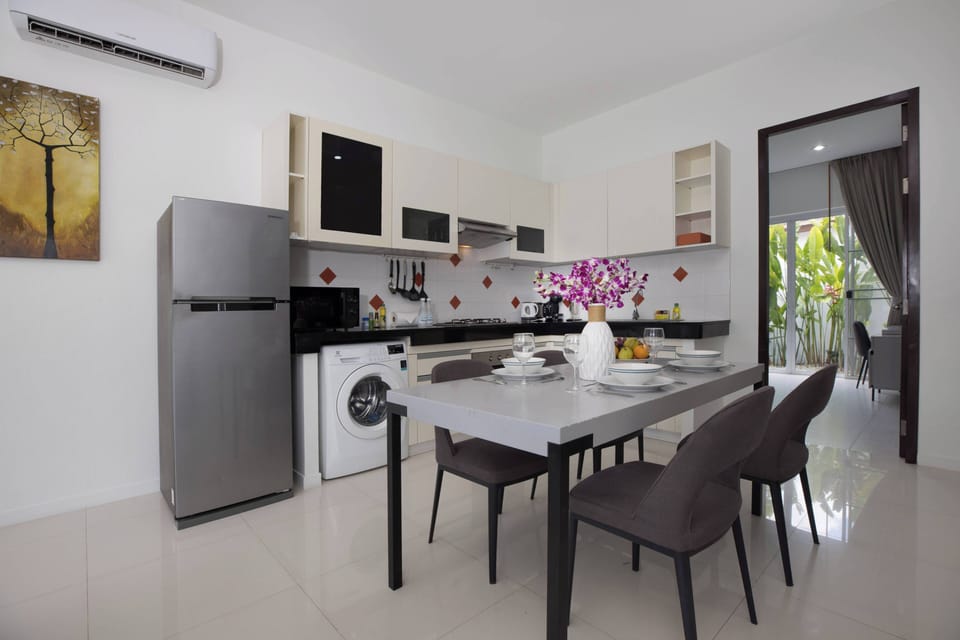 Villa, 2 Bedrooms, Private Pool | Private kitchen