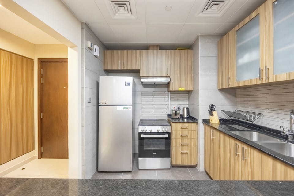 Apartment, Balcony | Private kitchen