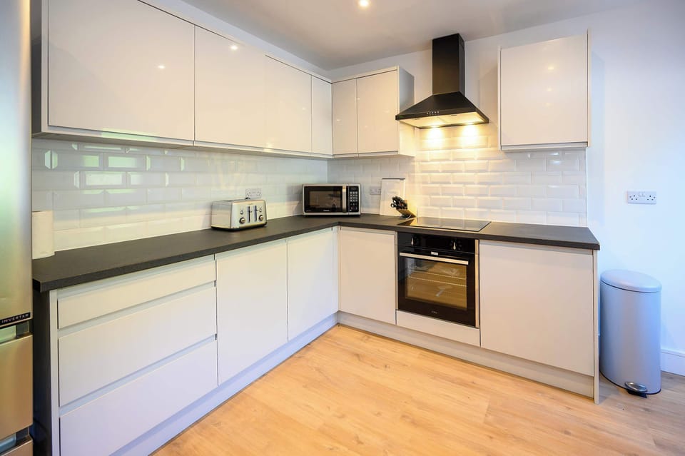Modern kitchen designed for seamless self-catering