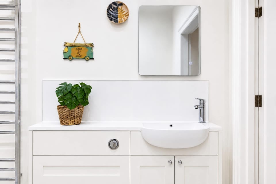 The bathroom
