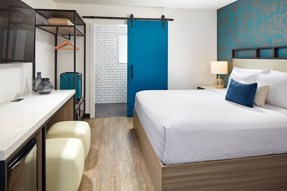 Bedroom. Interior and views may vary based on location and availability.