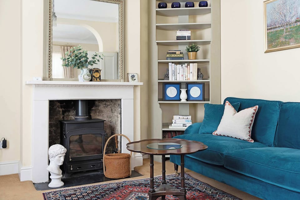 Elegant Victorian Living Room. Rich in character and period features, this inviting space blends historic charm with modern comfort.