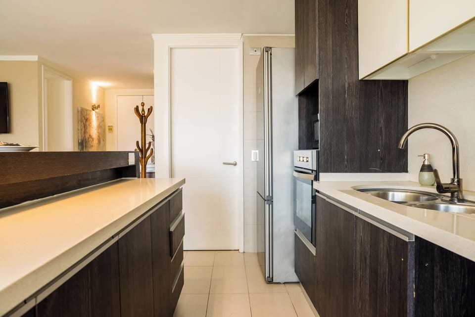 Apartment, Balcony, City View | Private kitchen