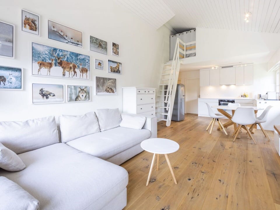 Interior Design, Furniture, Flooring, Wall, Floor, Couch, Wood, Ceiling, Living Room, Wood Flooring