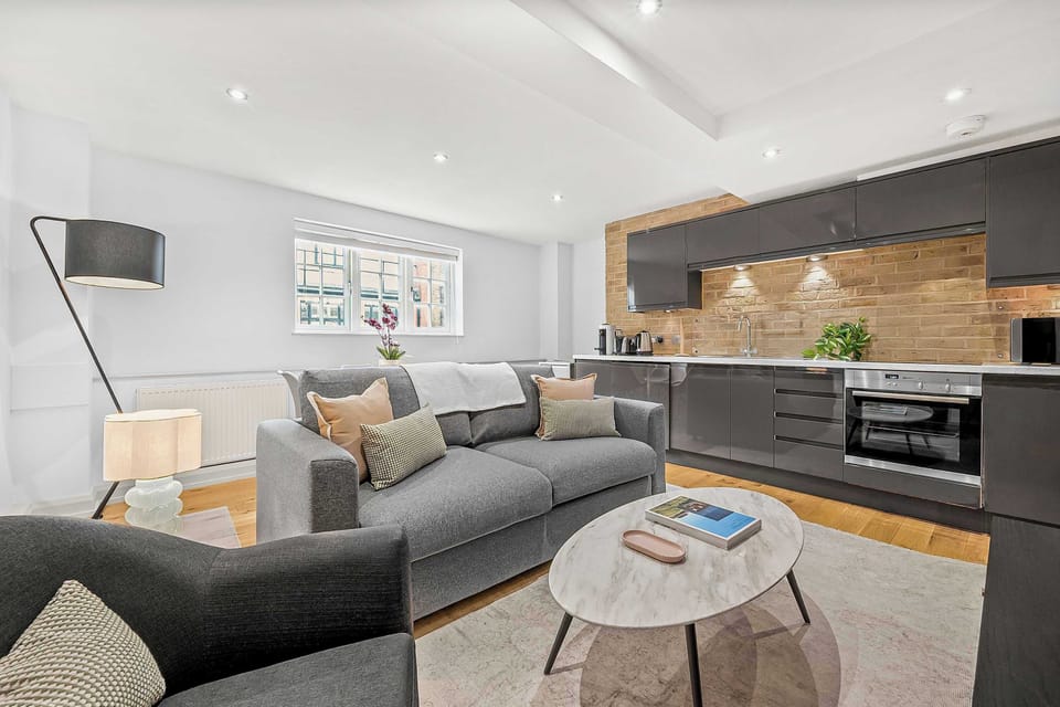 Apartment, 1 Double Bed with Sofa bed, Kitchen, City View (Bateman St 14, 4) | Living area