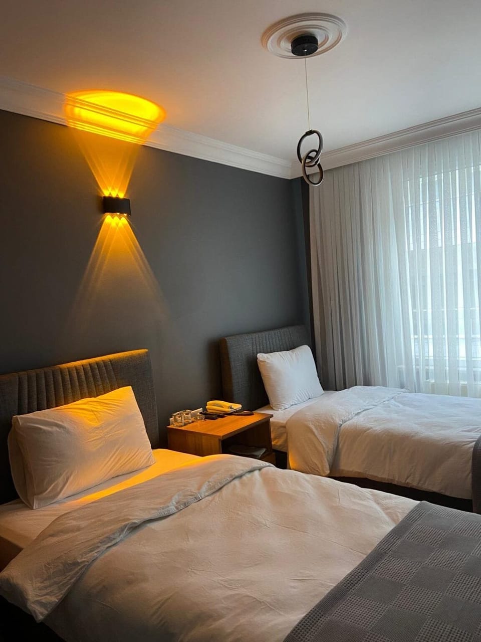 Basic Twin Room, Balcony, City View
