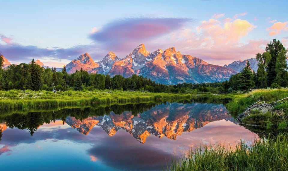 Minutes from Grand Teton views with breathtaking mountain reflections