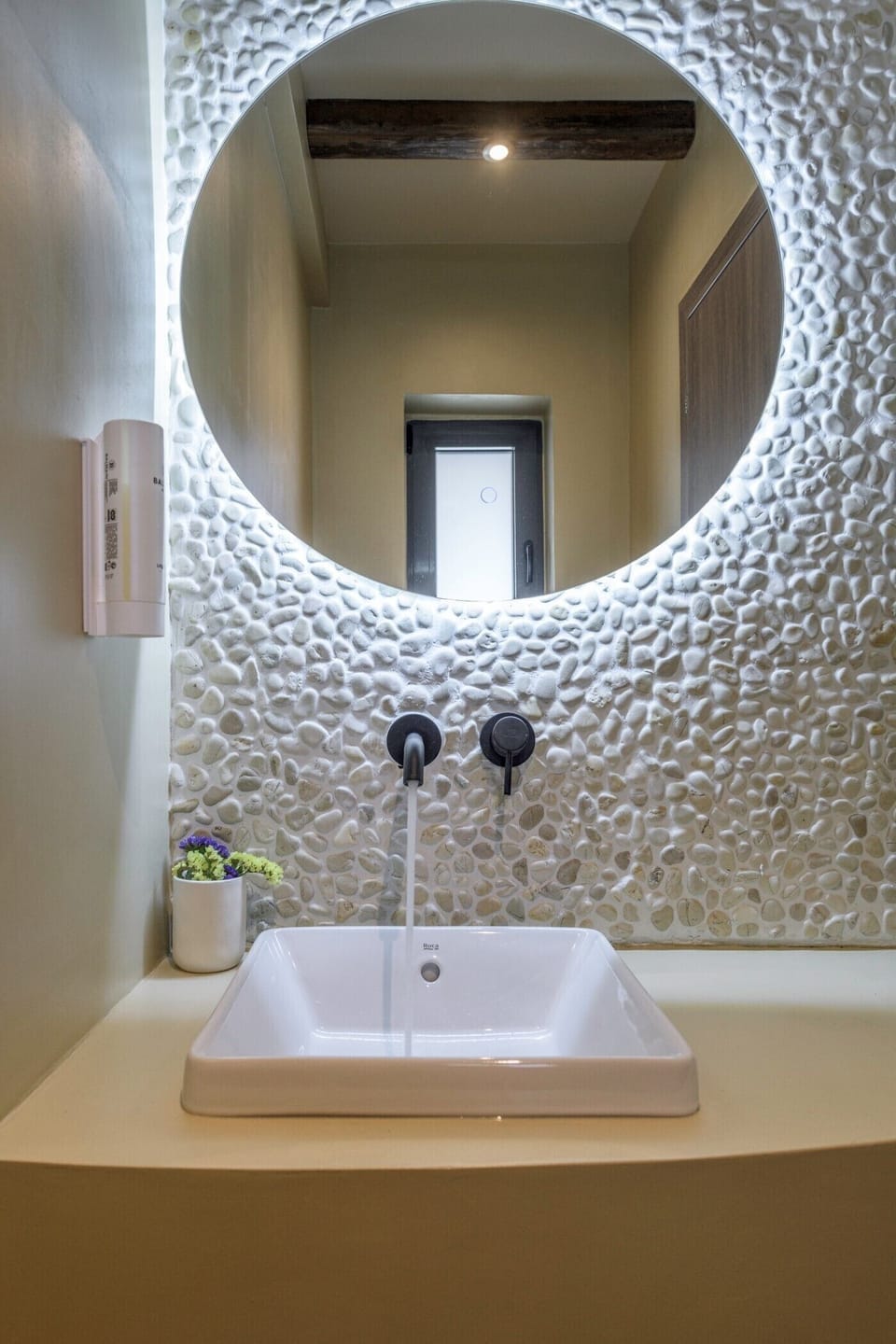 Luxury Quadruple Room, Pool View | Bathroom | Shower, hair dryer, towels, soap