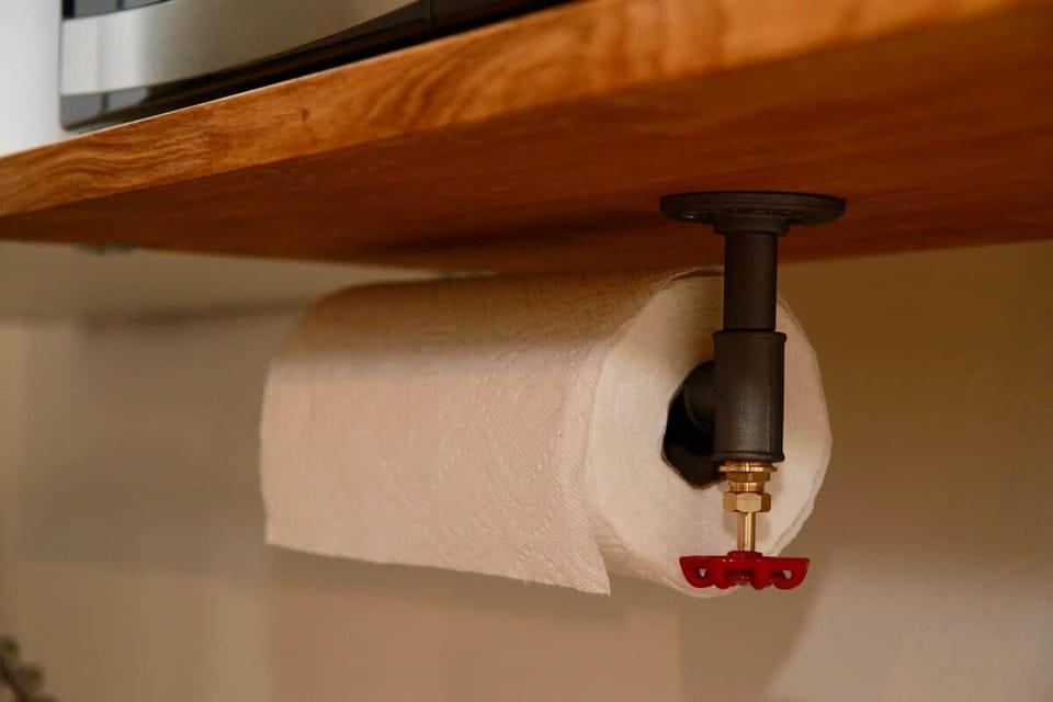 Industrial paper towel holder