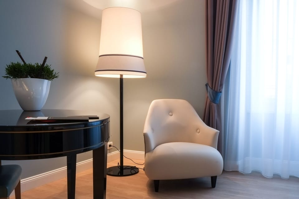 Down comforters, free minibar items, in-room safe, desk