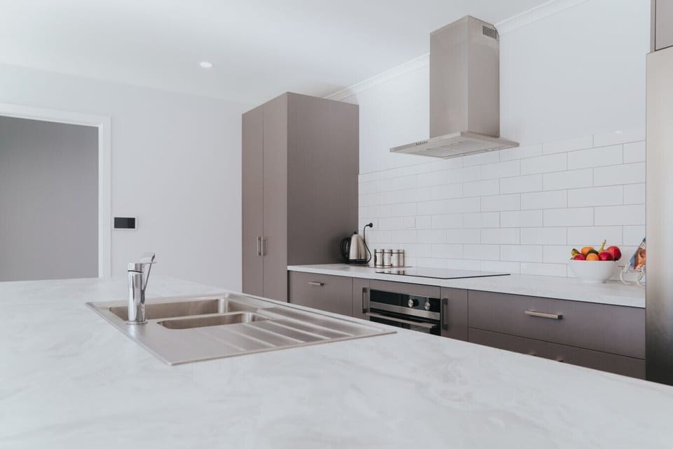 Modern kitchen with quality appliances