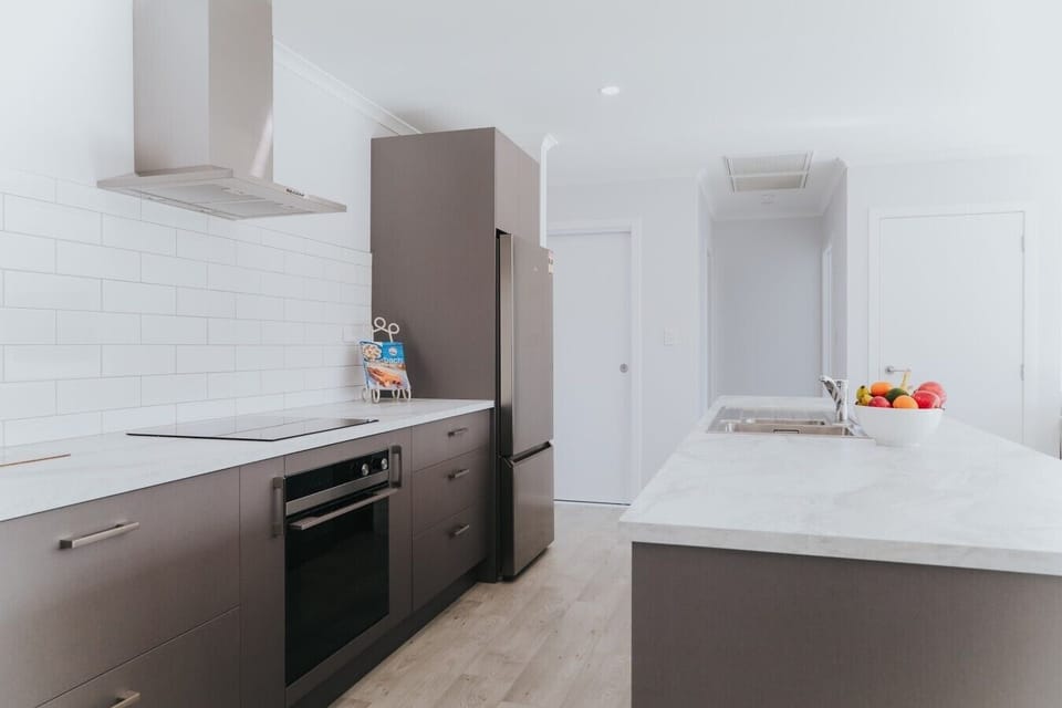 Modern kitchen with quality appliances